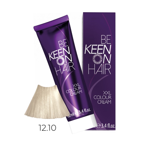 Keen Крем-краска для волос XXL Colour Cream, 12.10 Платиново-пепельный блондин, 100 мл купить