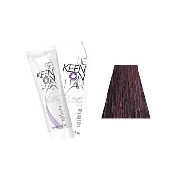Keen Стойкая крем-краска без аммиака Velvet Colour, 4.6 Дикая слива Mittelbraun Violet (Wildpflaume), 100 мл купить