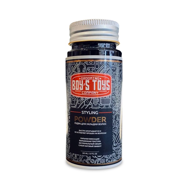 Boy's Toys Пудра для укладки волос Styling Powder, 110 мл купить