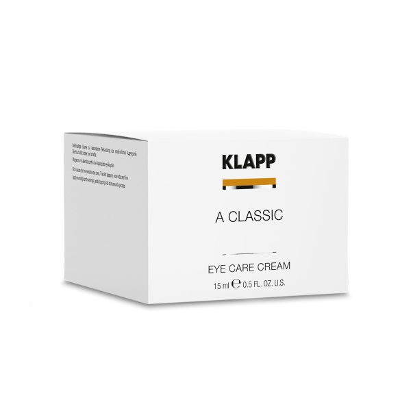 Klapp Крем-уход для кожи для глаз A Classic Eye Care Cream, 15 мл купить