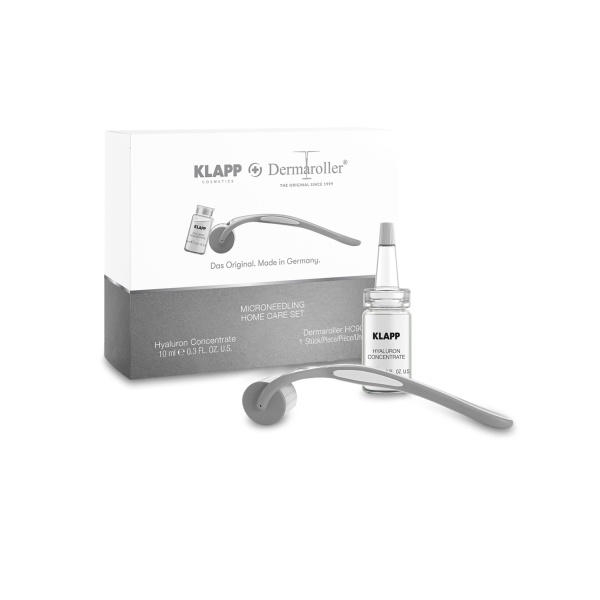 Klapp Набор для Микронидлинга Microneedling: дермароллер + концентрат-сыворотка 10 мл купить