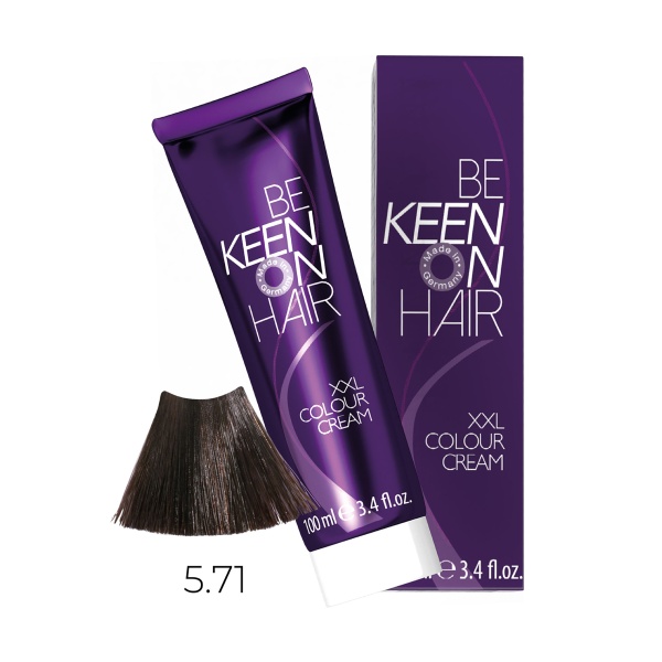 Keen Крем-краска для волос XXL Colour Cream, 5.71 Перец гвоздичный, 100 мл купить
