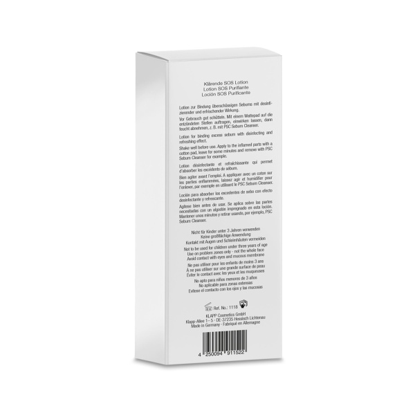 Klapp Лосьон с цинком Болтушка Psc Pblem Skin Care Anti Septic Lotion, 125 мл купить