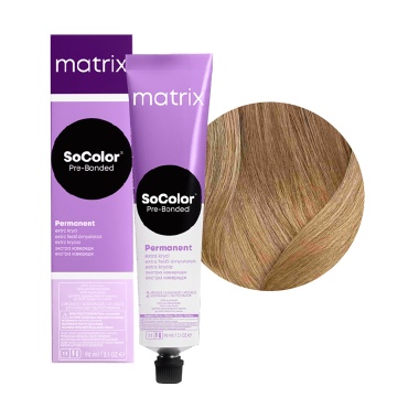 Маtrix Крем-краска для волос SоCоlоr Рrе-Воndеd, 510G очень-очень светлый блондин золотистый, 90 мл купить
