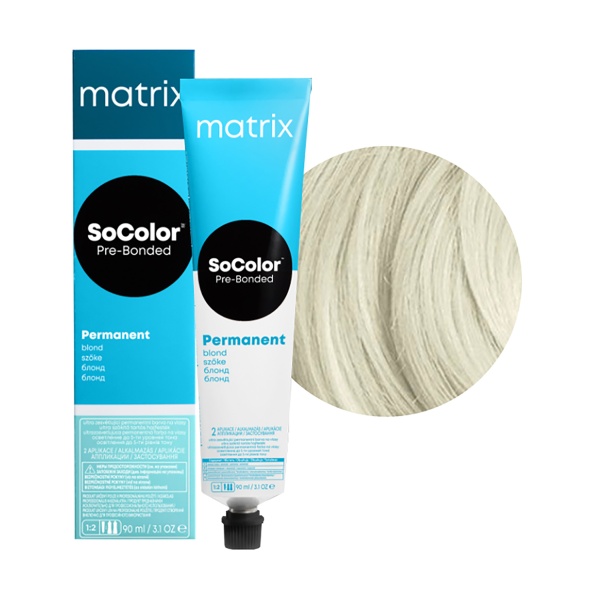 Маtrix Крем-краска для волос SоCоlоr Рrе-Воndеd Ultrа.Вlоnd, UL- А+ Ультра Блонд Пепельный, 90 мл купить
