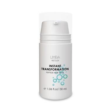 Limba Cosmetics Пептидная маска экспресс-восстановление для волос Instant Transformation, 30 мл купить