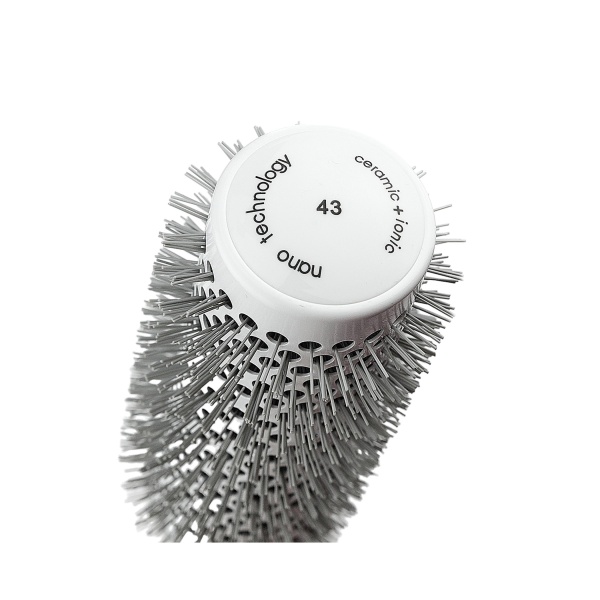 Abilita Термобрашинг Professional Ceramic+Ionic XL, 43 мм, White&Grey купить