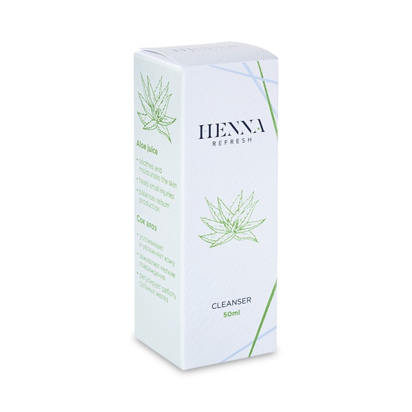 Henna Refresh Бесспиртовой клинсер c соком алоэ, 50 мл купить