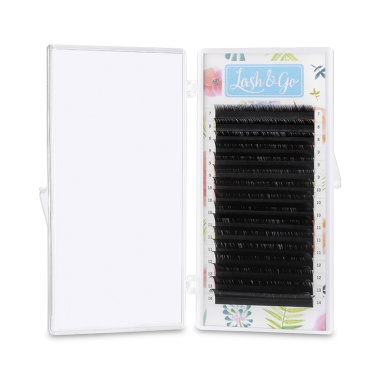 Lash&Go Ресницы микс, черные, 0.07/LC/7-14 мм, 16 линий купить