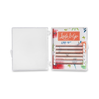 Lash&Go Ресницы микс, цветные, Белый, 0.07/C/7-12 мм, 6 линий купить