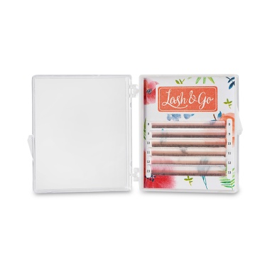 Lash&Go Ресницы микс, цветные, Белый, 0.10/D/8-13 мм, 6 линий купить