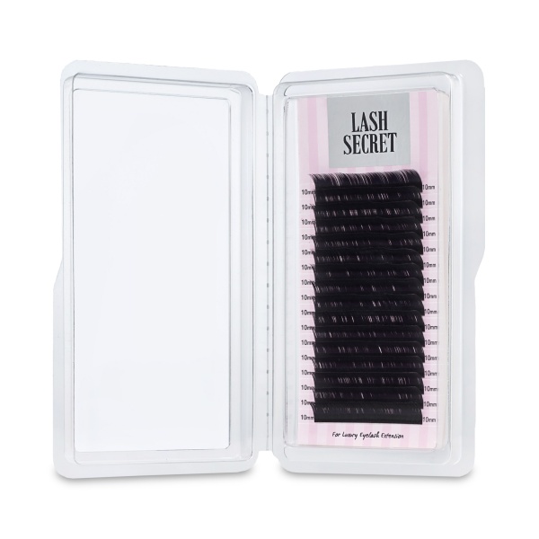 Lash Secret Ресницы, черные, 0.06/C/12 мм, 16 линий купить