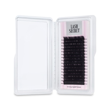 Lash Secret Ресницы, черные, 0.05/C/7 мм, 16 линий купить
