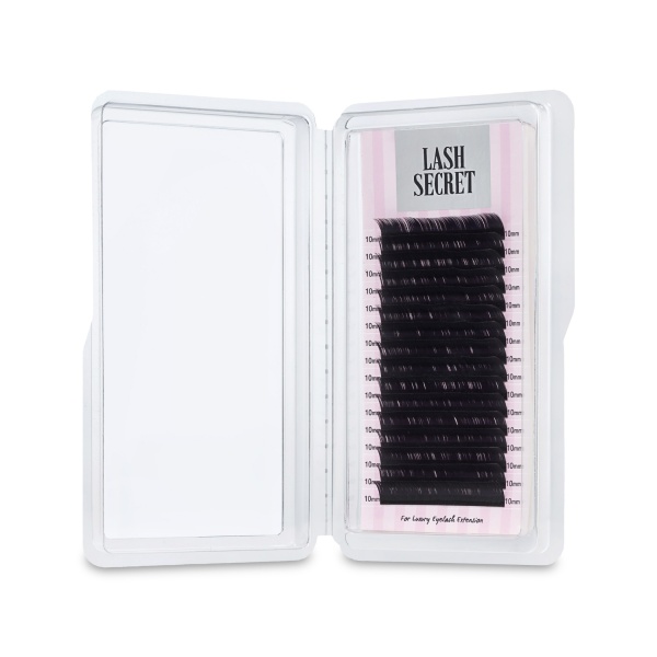 Lash Secret Ресницы, черные, 0.05/C/7 мм, 16 линий купить
