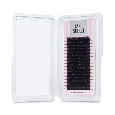 Lash Secret Ресницы, черные, 0.12/D/11 мм, 16 линий купить