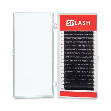 Splash Ресницы микс, черные, 0.07/C/7-14 мм, 16 линий купить