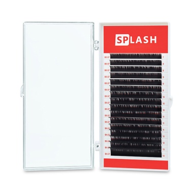Splash Ресницы, черные, 0.07/D/9 мм, 16 линий купить