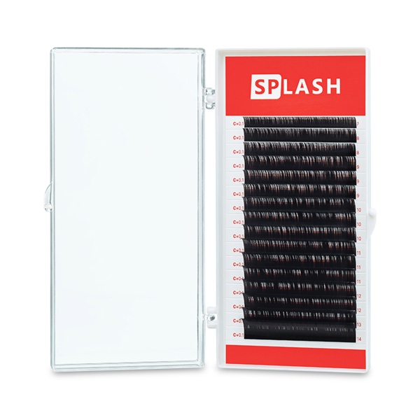 Splash Ресницы, черные, 0.10/С+/8 мм, 16 линий купить