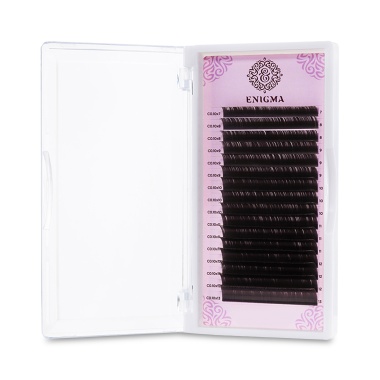 Enigma Ресницы микс, Мокка, 0.10/C/6-13 мм, 16 линий купить