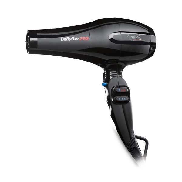 BaByliss Pro Фен Prodigio, 2100 Вт, 2 насадки, черный купить