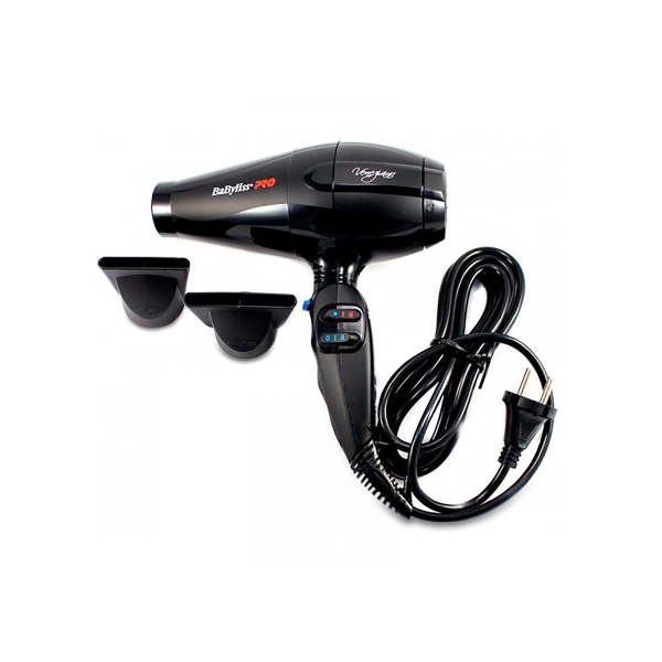 BaByliss Pro Фен Veneziano 2000 Вт, 2 насадки, черный купить