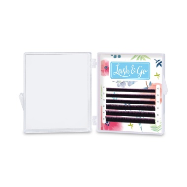 Lash&Go Ресницы микс, черные, 0.10/D/8-13 мм, 6 линий купить