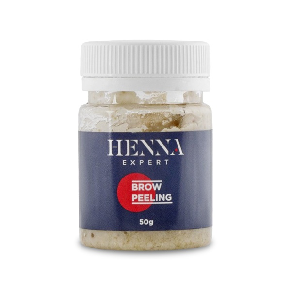 Henna Expert Пилинг для бровей с овсяными хлопьями и 4 маслами, 50 гр купить