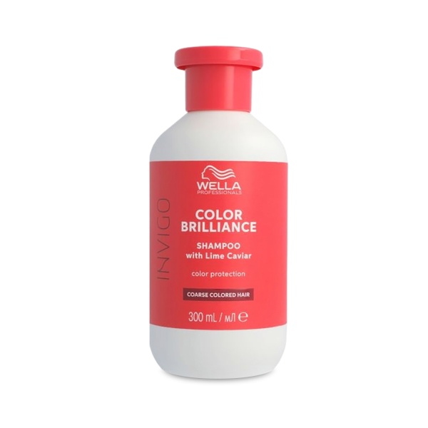 Wella Professionals Шампунь для защиты цвета окрашенных жестких волос Invigo Brilliance, 300 мл купить