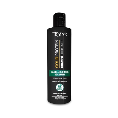 Tahe Professional Увлажняющий шампунь для тонких волос Gold Protein Shampoo Fine Hair Volume, 300 мл купить