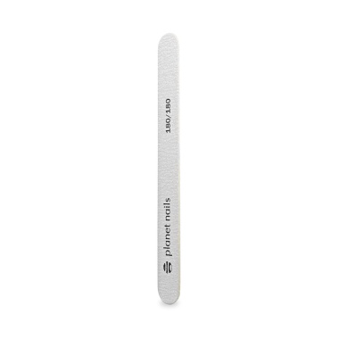 Planet Nails Пилка для ногтей на деревянной основе, зебра, 180 грит купить