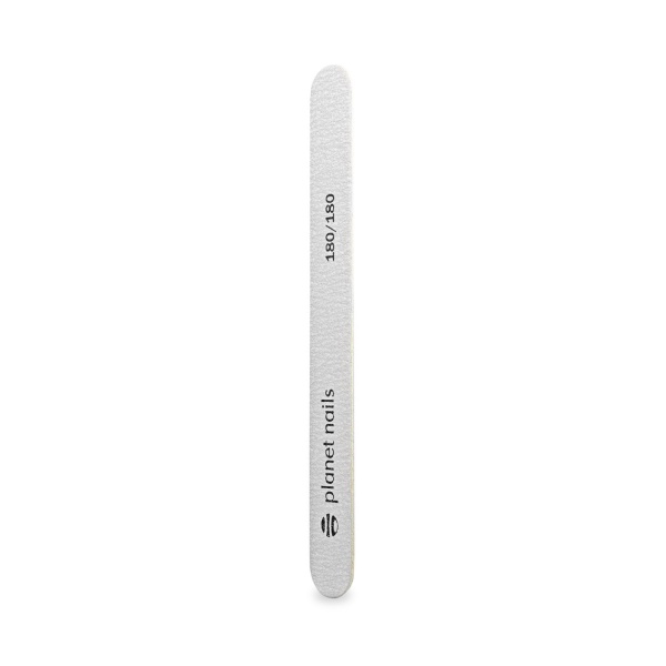 Planet Nails Пилка для ногтей на деревянной основе, зебра, 180 грит купить