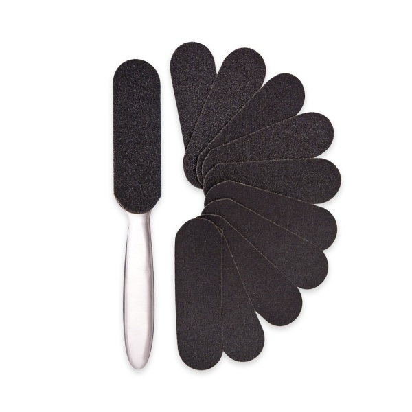 Planet Nails Терка металлическая со сменными наклейками, 10 шт купить