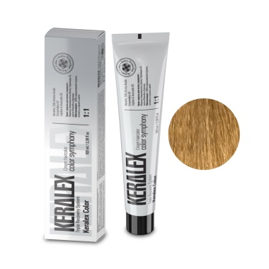 Keralex Крем-краска для волос Hair Color, 10.0 Very Light Blonde Natural Очень светлый блондин натуральный, 100 мл купить