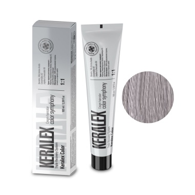 Keralex Крем-краска для волос Hair Color, 10.82 Very Light Blonde Pearl Ash Очень светлый блондин перламутрово-пепельный, 100 мл купить