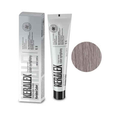 Keralex Крем-краска для волос Hair Color, 9.82 Light Blonde Pearl Ash Светлый блондин перламутрово-пепельный, 100 мл купить