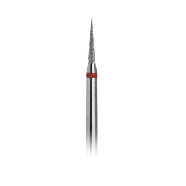 Planet Nails Фреза алмазная, конусная, заостренная, 1.6 мм, 5 шт купить