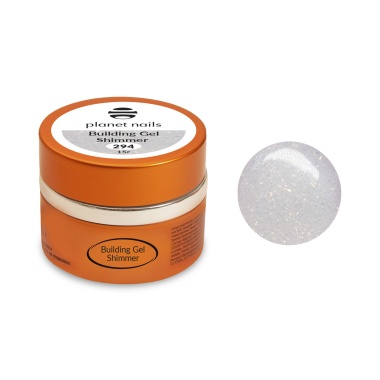 Planet Nails Гель моделирующий Shimmer Building Gel, 15 гр купить