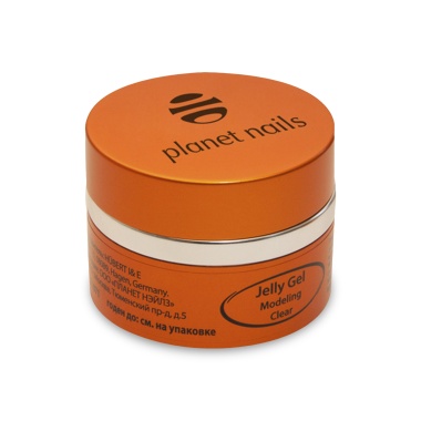 Planet Nails Гель-желе конструирующий Modeling Jelly Gel, прозрачный Clear купить