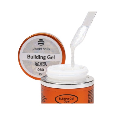 Planet Nails Моделирующий цветной гель Building Gel Opal, 15 гр купить