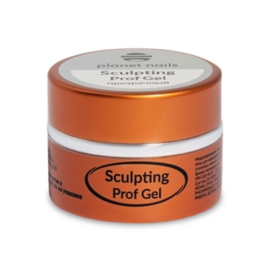 Planet Nails Гель моделирующий Sculpting Prof Gel, прозрачный купить