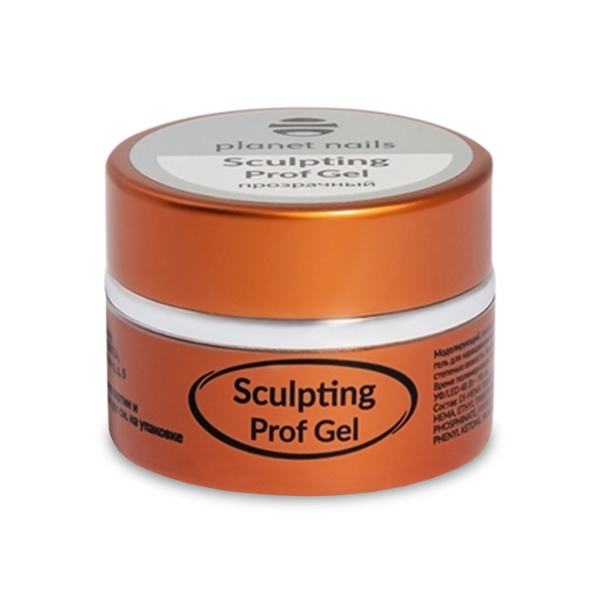 Planet Nails Гель моделирующий Sculpting Prof Gel, прозрачный, 5 гр купить