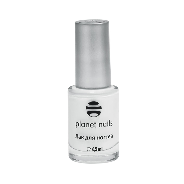 Planet Nails Лак для Stamping Nail Art, №01 белый, 6.5 мл купить