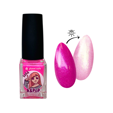 Planet Nails Лак для ногтей флуоресцентный K&PoP SoRa, №261, 10 мл купить