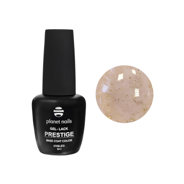 Planet Nails База для гель-лака Prestige Base Potal, №911 Gold, 8 мл купить