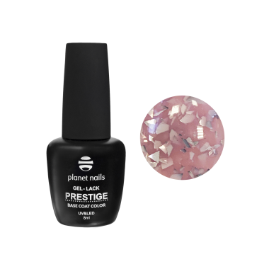 Planet Nails База для гель-лака Prestige Base Potal, №913 Silver, 8 мл купить