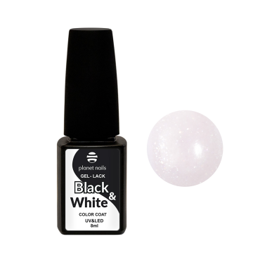 Planet Nails Гель-лак Black & White, №441, 8 мл купить