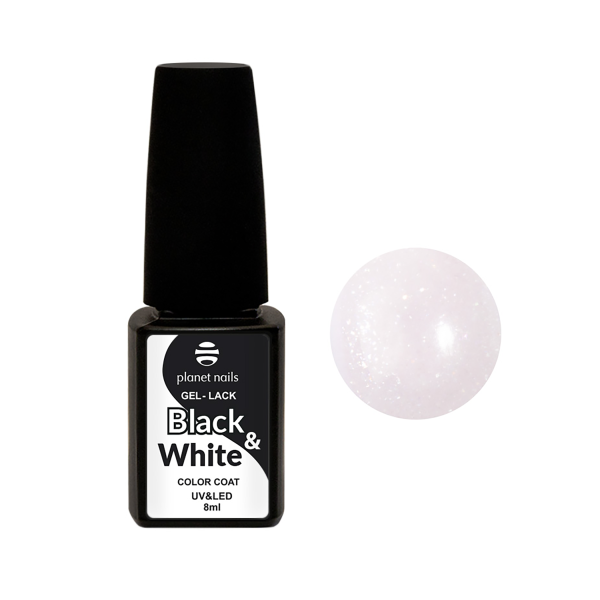 Planet Nails Гель-лак Black & White, №441, 8 мл купить