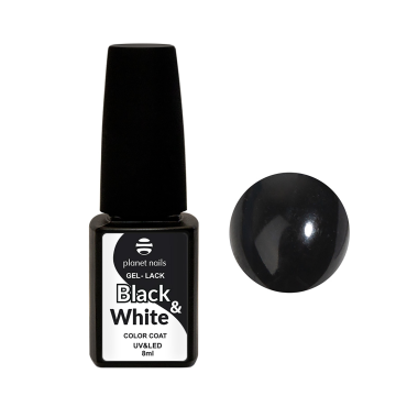 Planet Nails Гель-лак Black & White, №443, 8 мл купить