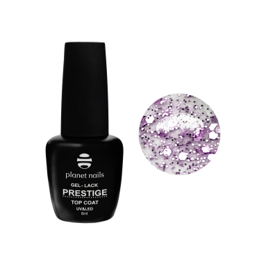 Planet Nails Топ для гель-лака Prestige Matte Top Party, Pink, без липкого слоя, 8 мл купить