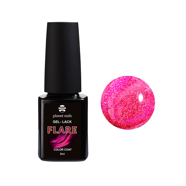 Planet Nails Гель-лак Flare, №496, 8 мл купить